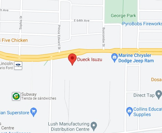 Dueck Isuzu Marine Drive